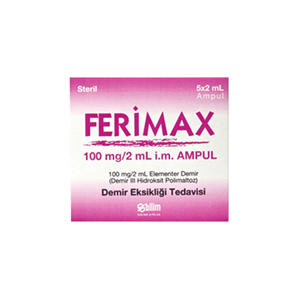 Ferimax 100/2mg/ml 5 Ampoule