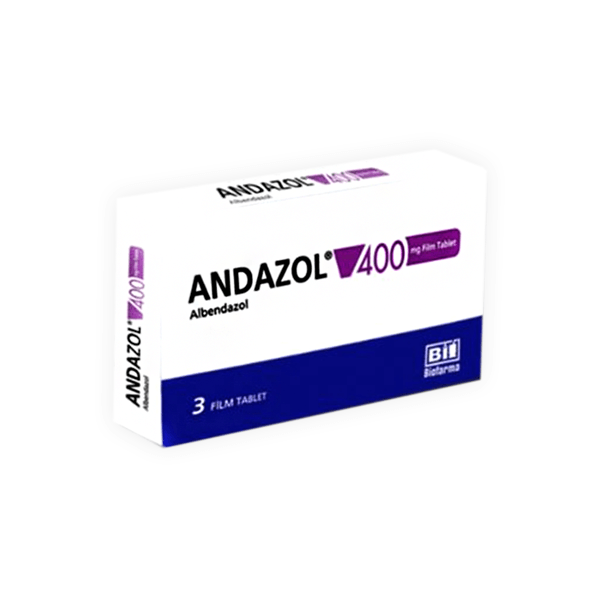 Andazol 400mg 3 Tablet