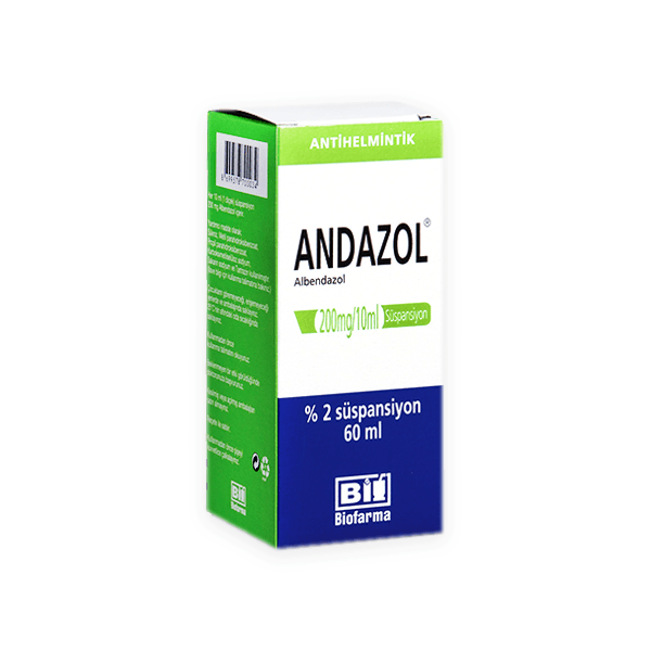 Andazol 200/10mg/ml 60ml Suspension
