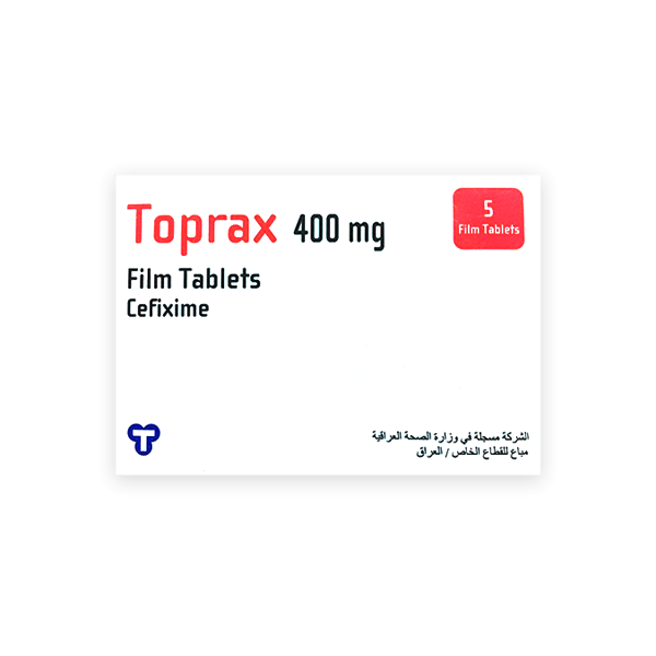 Toprax 400mg 5 Tablet