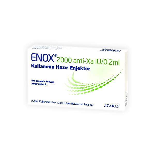 Enox 2000Anti-Xa IU 0.2ml Prefilled Syringe