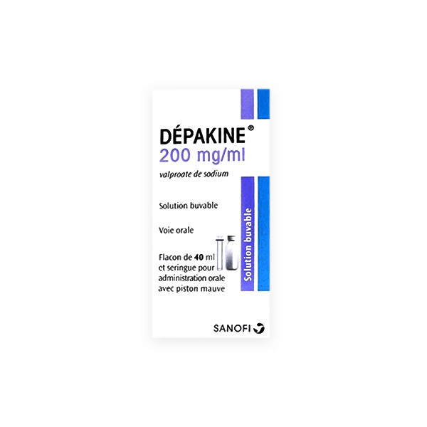 Depakine 20% 200mg 40ml Drops(Turkey)