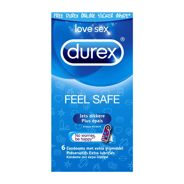 Durex Love Sex Feel Safe 6Piece