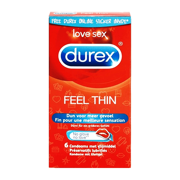 Durex Love Sex Feel Thin 6Piece