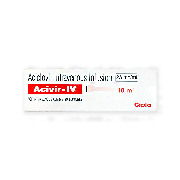 Acivir-IV 25mg/ml 10ml Ampoule