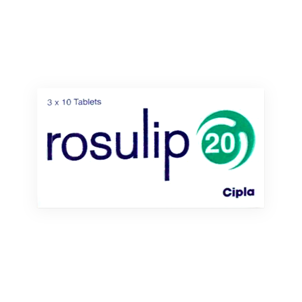 Rosulip 20mg 30 Tablet