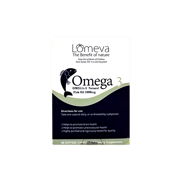 Lomeva Omega Fish Oil 1000mg 60 Capsule