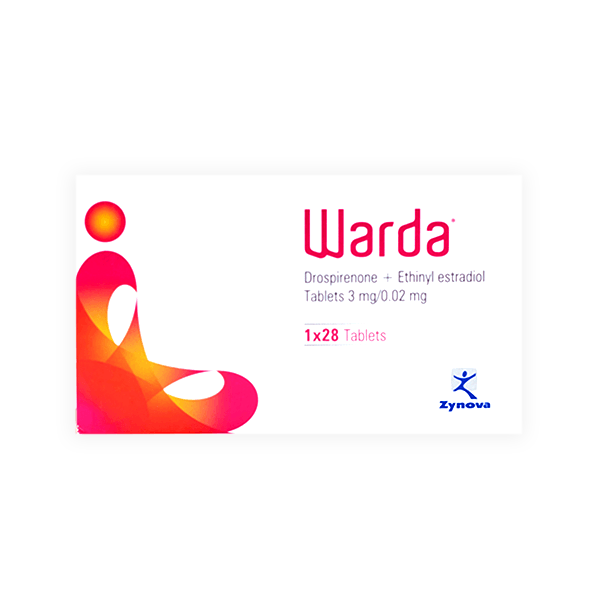 Warda 3/0.02mg/mg 28 Tablet