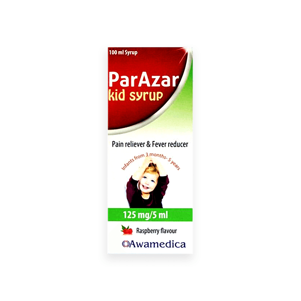 Parazar Kid 125/5mg/ml 100ml Syrup