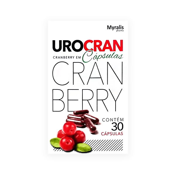 Urocan Cranberry Extract 500mg 30 Softgels (MSP)